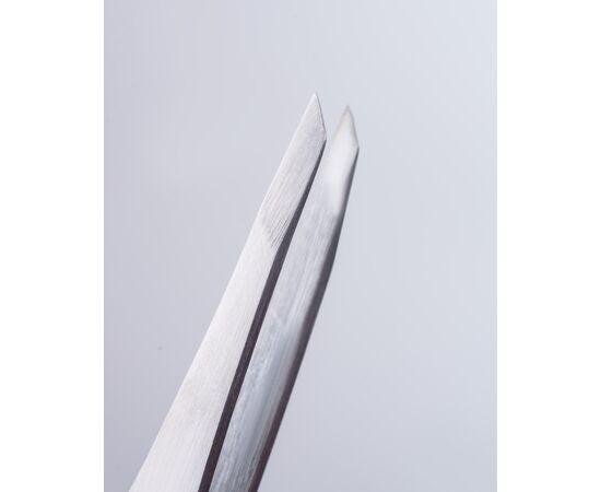 ZOLA. Eyebrow Tweezer "Premium Series". Silver. Пінцет професійний для брів, срібний #5