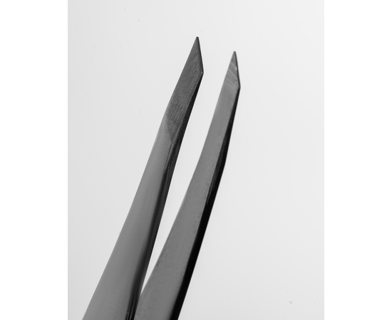 ZOLA. Eyebrow Tweezer "Premium Series". Black. Пінцет професійний для брів, чорний #3