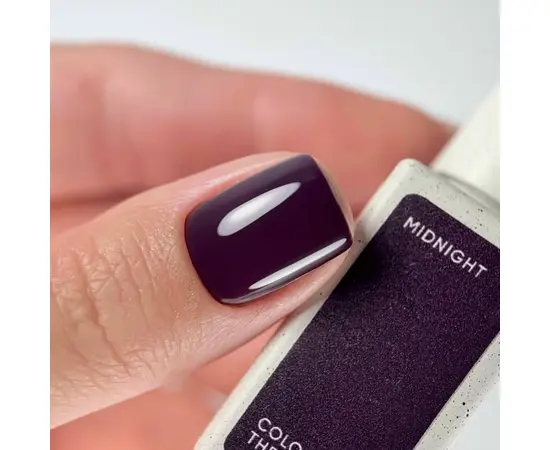 NOTD. "Color of the month, January 2026" Gel Polish, Midnight, 10 ml. Гель-лак "Колір місяця, Січень 2026" #4