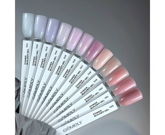 GÉMELY (ex GA&MA). Power builder gel #18, 30 ml, твердий гель #3
