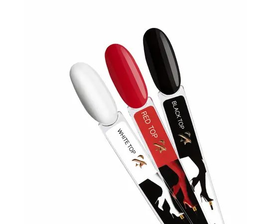 F.O.X. Top Black, 7 ml. Кольоровий топ, чорний #2