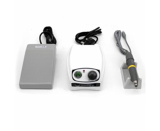 STRONG. Nail drill Saeshin Strong 207s, with pedal, original. Фрезер 45 тисяч оборотів, реверс, оригінал з сертифікацією, з педаллю #2