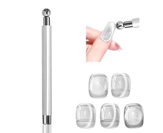 SAGA. Magnet for Gel Polish Cat's eye. Магніт З КУЛЕЮ для "котячого ока" #2