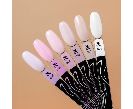 F.O.X. Top Tonal #003, not sticky, 7 ml. Тонуючий топ без липкого шару #3
