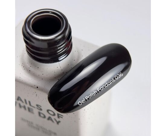 NOTD. Gel Polish Fondant #036, 10 ml, гель-лак темно-коричневий #3