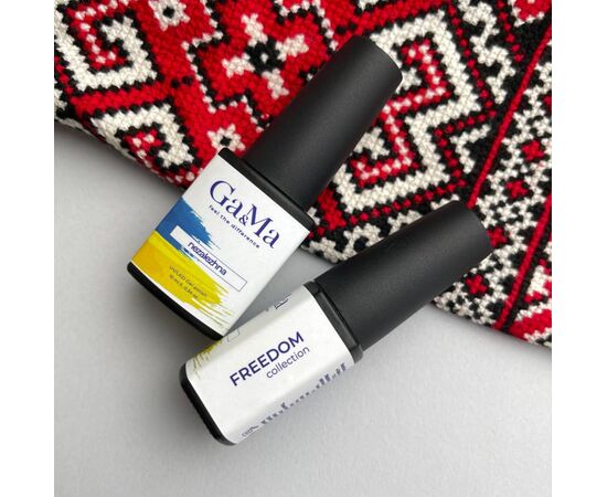 УЦІНКА / GA&MA. Gel polish, FREEDOM, 10 ml, гель-лак, Вільна #4