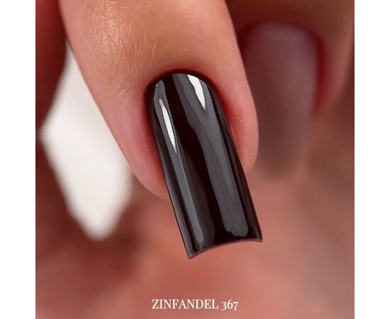 NOTD. Gel Polish Zinfandel #367, 10 ml, гель-лак темно-бордовий #4