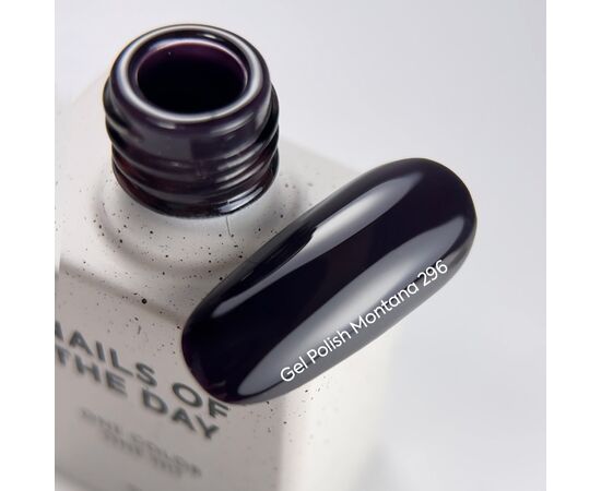 NOTD. Gel Polish Montana #296, 10 ml, гель-лак темно-фіолетовий #3