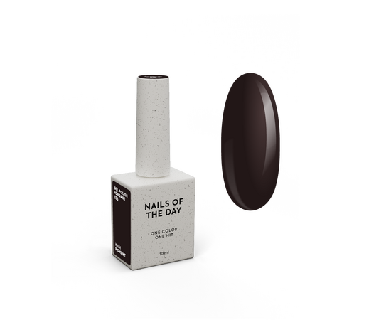 NOTD. Gel Polish Fondant #036, 10 ml, гель-лак темно-коричневий #1