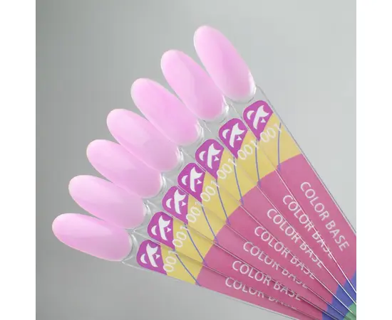 F.O.X. Color base #001, 10 ml. Кольорова напівпрозора база #2