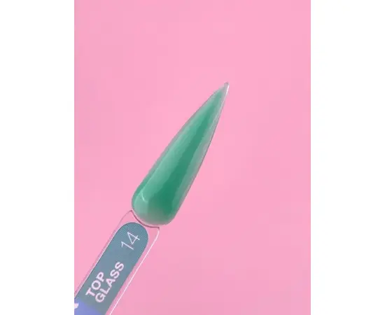 УЦІНКА / LUNAmoon. Glass Top Coat #14, 13 ml, топ кольоровий глянцевий #3