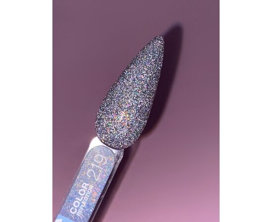 УЦІНКА / LUNAmoon. Reflection Gel Polish #219, 13 ml, світловідбиваючий гель-лак #4