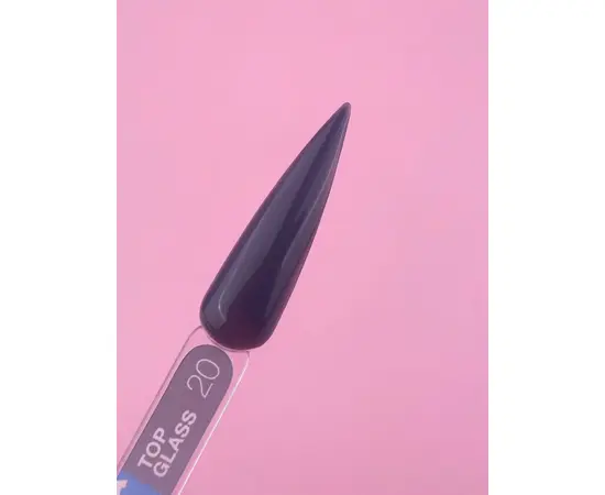 УЦІНКА / LUNAmoon. Glass Top Coat #20, 13 ml, топ кольоровий глянцевий #3