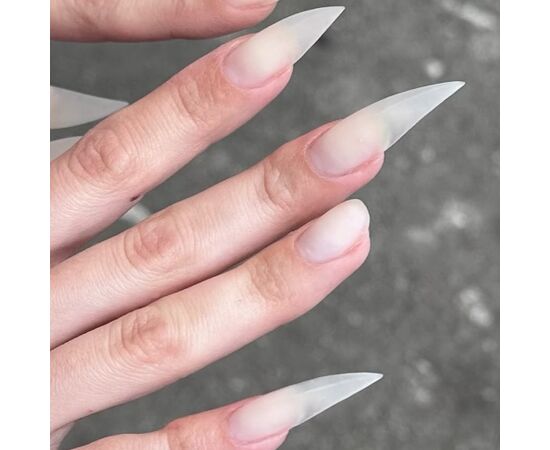 ADORE. Dual nail forms Type 7, Cat's claw, Extra high, 120 pcs. Верхні форми, котячі кігті #6