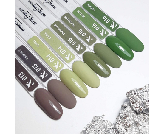 F.O.X. Gel polish, Spectrum, #016, Vegan, 7 ml. Гель-лак #2