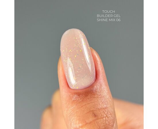 TOUCH. Builder Gel, Shine Mix, #6, 15 ml #2