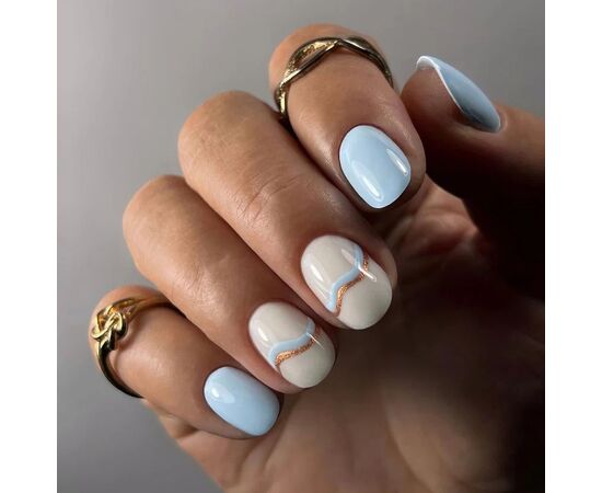 F.O.X. Gel polish, Spectrum, #150, Sky Blue, 7 ml. Гель-лак #3