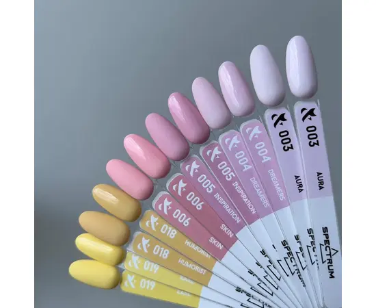 F.O.X. Gel polish, Spectrum, #003, Aura, 7 ml. Гель-лак #2