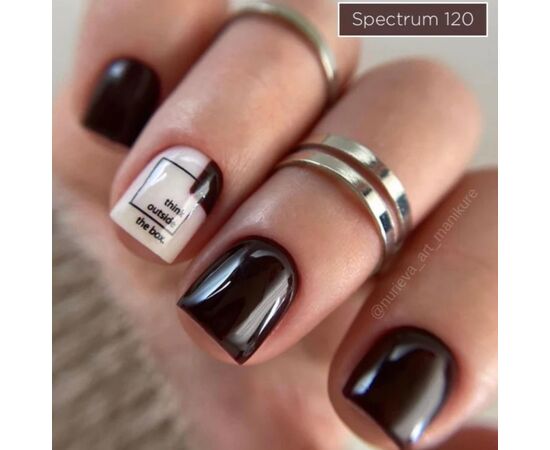 F.O.X. Gel polish, Spectrum, #120, Queen, 7 ml. Гель-лак #3