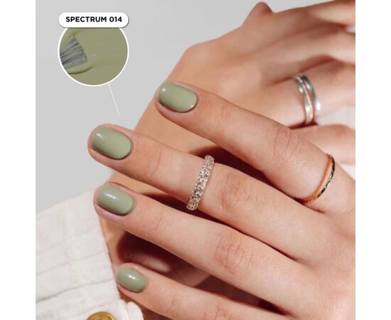 F.O.X. Gel polish, Spectrum, #014, Chill, 7 ml. Гель-лак #4