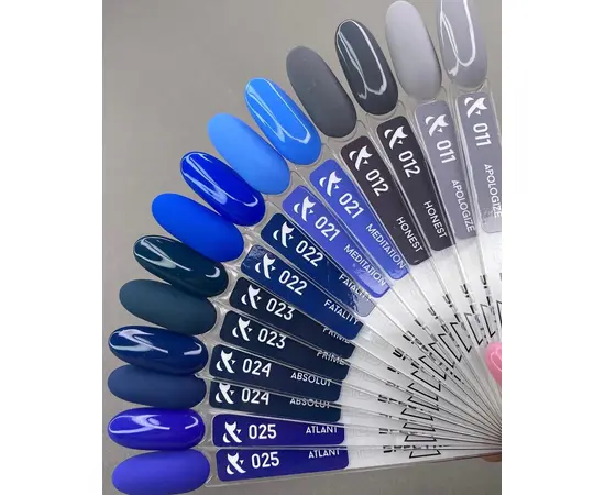 F.O.X. Gel polish, Spectrum, #023, Prime, 7 ml. Гель-лак #2