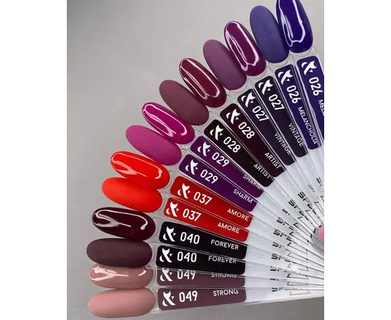 F.O.X. Gel polish, Spectrum, #027, Vintage, 7 ml. Гель-лак #2