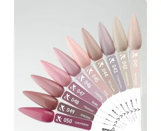 F.O.X. Gel polish, Spectrum, #045, Wife, 7 ml. Гель-лак #2