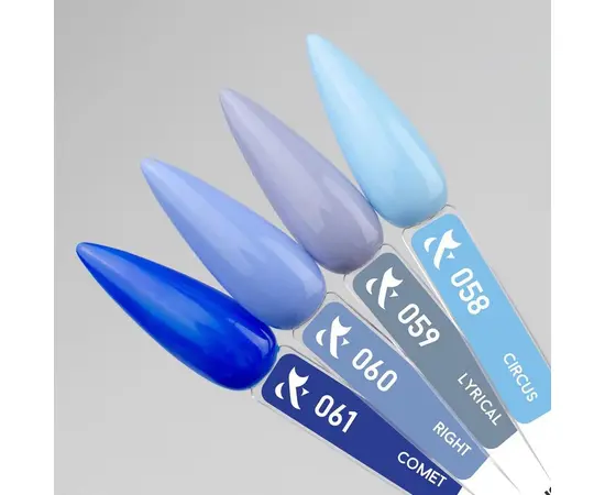 F.O.X. Gel polish, Spectrum, #061, Comet, 7 ml. Гель-лак #2