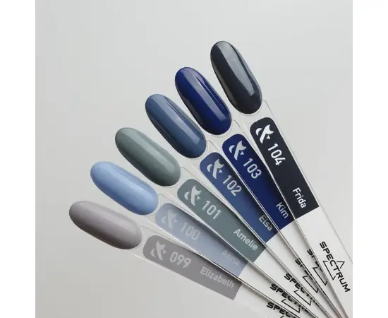 F.O.X. Gel polish, Spectrum, #103, Kim, 7 ml. Гель-лак #2