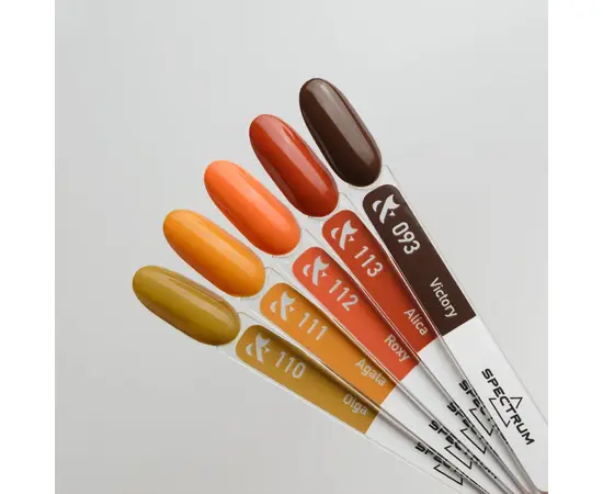 F.O.X. Gel polish, Spectrum, #111, Agata, 7 ml. Гель-лак #2