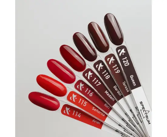 F.O.X. Gel polish, Spectrum, #118, Bardot, 7 ml. Гель-лак #2