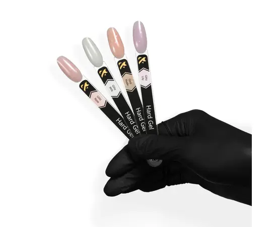 F.O.X. Hard Gel, 15 ml, Glitz Nude. Рідкий гель для моделювання нігтів з глітером #2