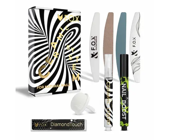 F.O.X. Ceramic System for natural nails. Набір "Керамічна система для натуральних нігтів" #2