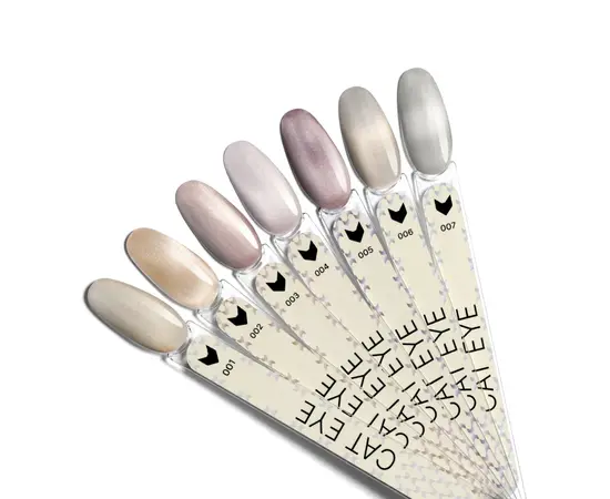 F.O.X. Gel polish, Cat Eye, #002, 7 ml. Гель-лак сатинове "Котяче око" #2