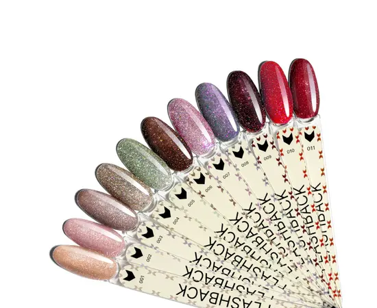 F.O.X. Gel polish, Flashback #010, 7 ml. Гель-лак світловідбиваючий #2
