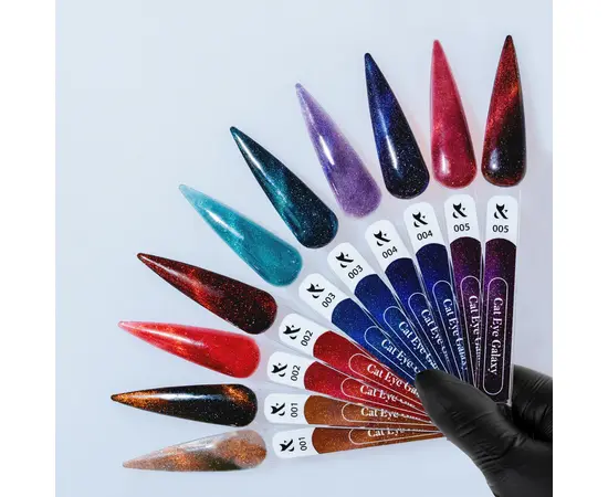 F.O.X. Gel polish, Cat Eye Galaxy #005, 7 ml. Гель-лак "Котяче око" #2
