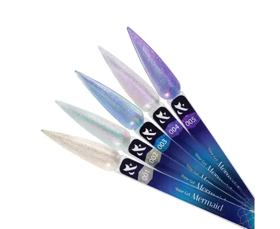 F.O.X. Shine Gel, Mermaid #004, 20 ml. Гель для моделювання та укріплення, з шимером #3