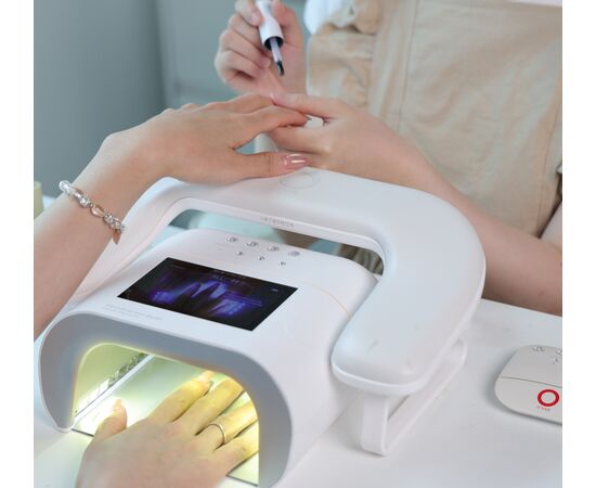 ONAIL. Artificial Intelligence Nail Lamp, White. Лампа зі штучним інтелектом, біла #15