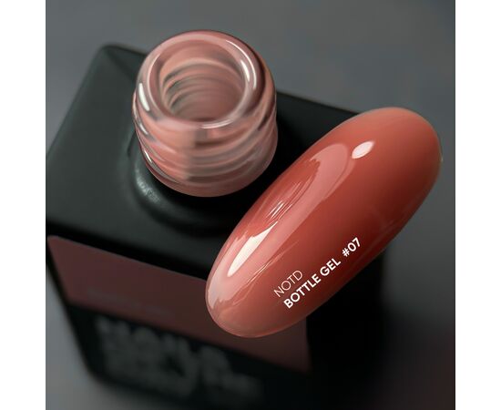 УЦІНКА / NOTD. Bottle Gel #7, Dark Nude, 10 ml, рідкий надміцний гель, темний нюд #2