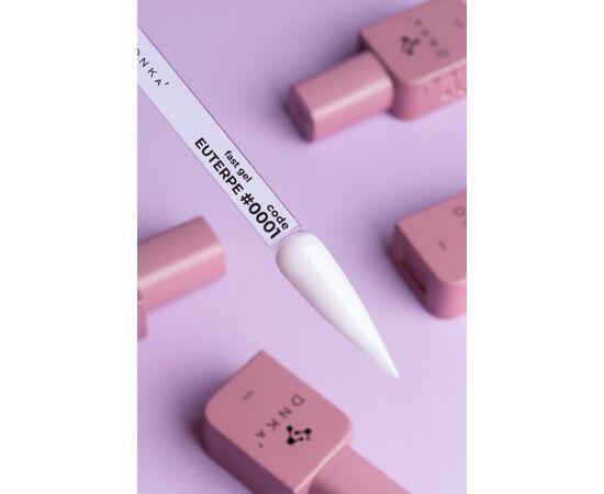 DNKa’. Fast Gel, #0001, Euterpe, 12 ml, гель для зміцнення та нарощування #2