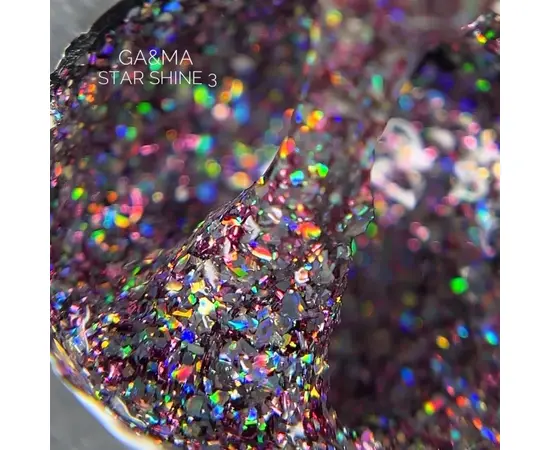GA&MA. Gel polish, Star Shine #003, 5 g, Гель-лак для дизайну #2