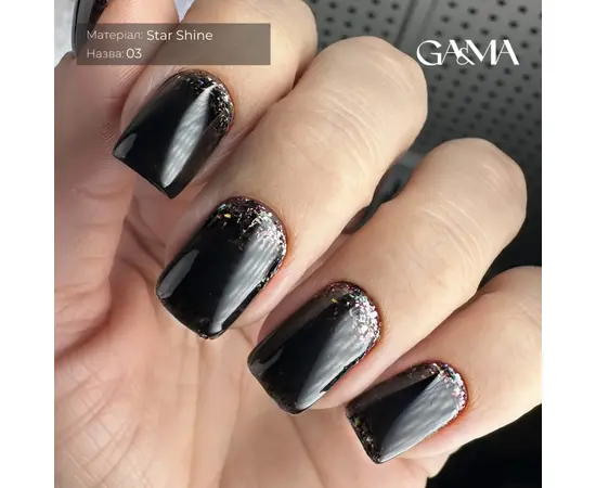 GA&MA. Gel polish, Star Shine #003, 5 g, Гель-лак для дизайну #4