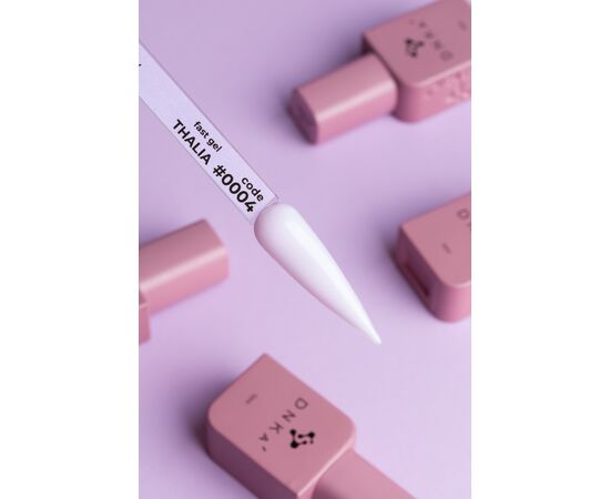 DNKa’. Fast Gel, #0004, Thalia, 12 ml, гель для зміцнення та нарощування #3
