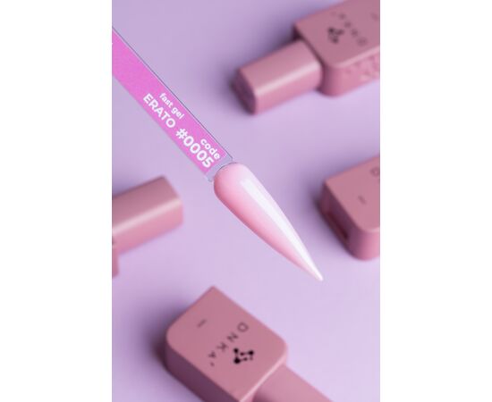DNKa’. Fast Gel, #0005, Erato, 12 ml, гель для зміцнення та нарощування #3