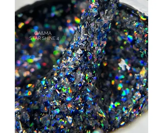 GA&MA. Gel polish, Star Shine #004, 5 g, Гель-лак для дизайну #2