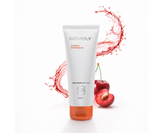 GÉMELY (ex GA&MA). Hydro Intensive cream with urea, CHERRY LIQUEUR, 75 ml, Гідроінтенсивний крем з сечовиною, Вишневий лікер #2