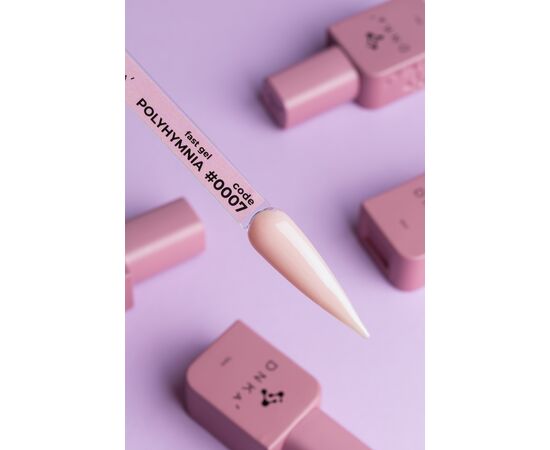 DNKa’. Fast Gel, #0007, Polyhymnia, 12 ml, гель для зміцнення та нарощування #3