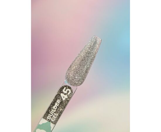 You Are Cute. Builder Gel #45, 15 ml, гель для нарощування, з шимером #3