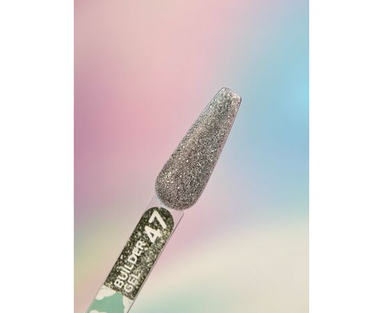 You Are Cute. Builder Gel #47, 15 ml, гель для нарощування, з шимером #3