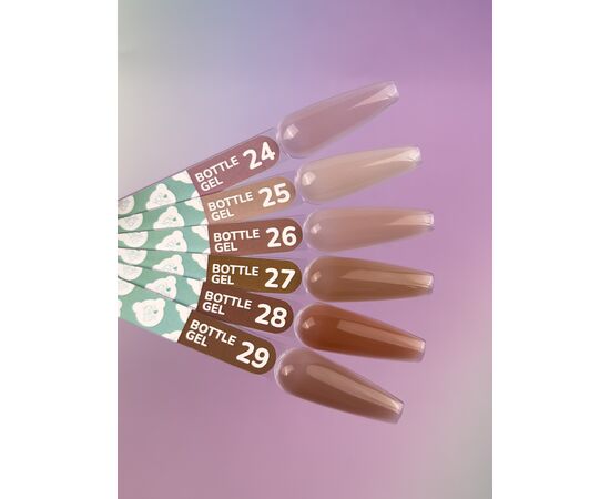 You Are Cute. Bottle Gel #24, 5 ml, рідкий напівпрозорий гель #4